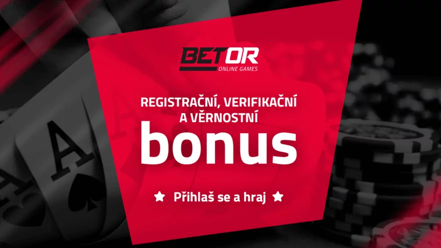 Betor Casino bonus za registraci