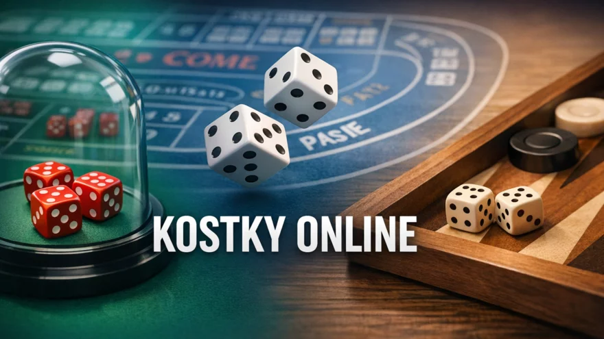 Kostky online (craps) – kde hrát a jaké jsou typy her?