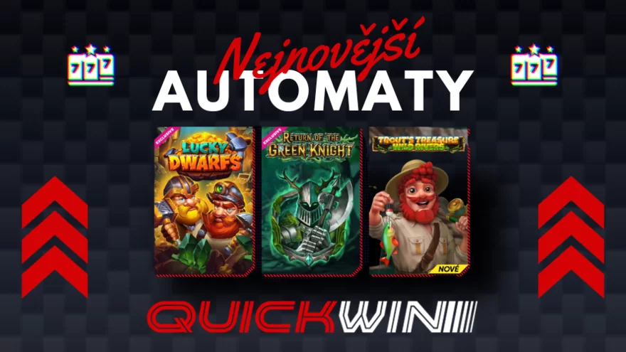 Zahrajte si nejnovější tituly tohoto týdne v QuickWin casinu!