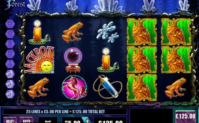Kde si český hráč zahraje COOL Crystal Forest Slot machine?