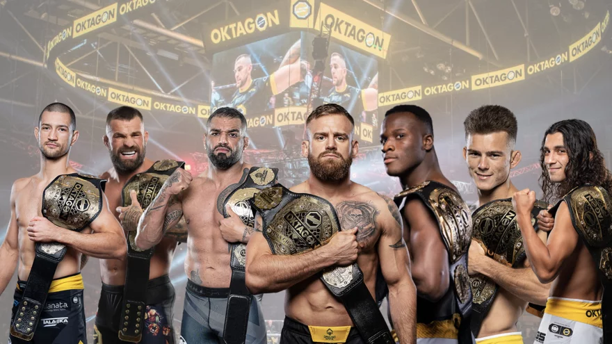 OKTAGON | Aktuální žebříčky zápasníků | muži