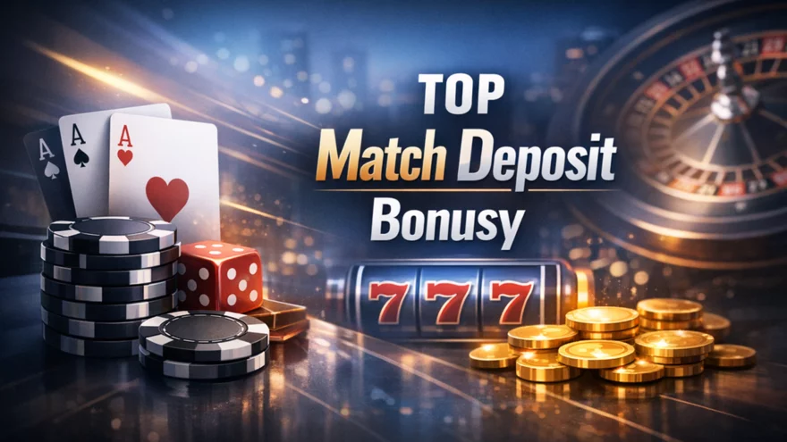 TOP match deposit bonusy