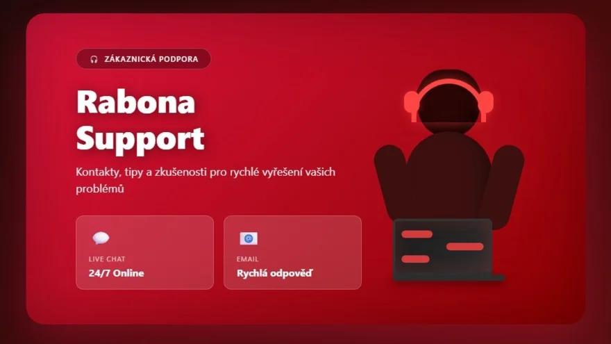 Zákaznická podpora Rabona pod lupou! Jak na rychlé ověření a výplaty?