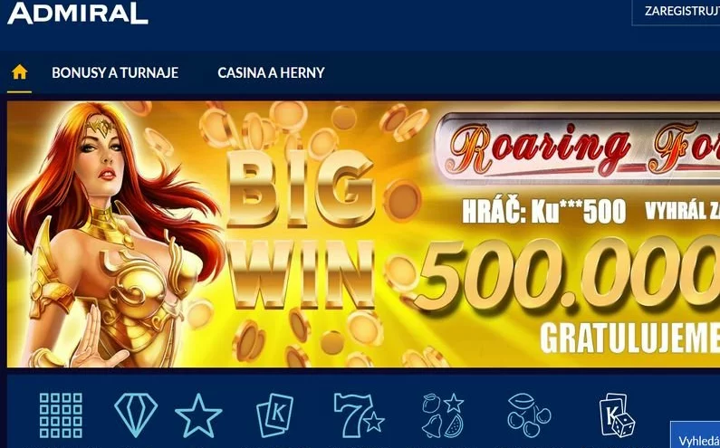 Admiral Casino Recenze☑️  | 250 Kč za registraci  🔥