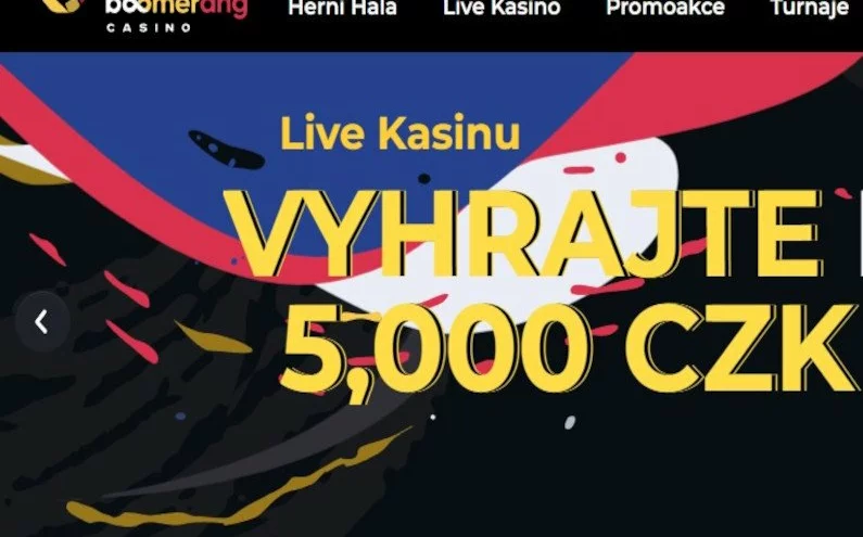 🎁Zajímavé bonusy u Boomerang Casino🎁