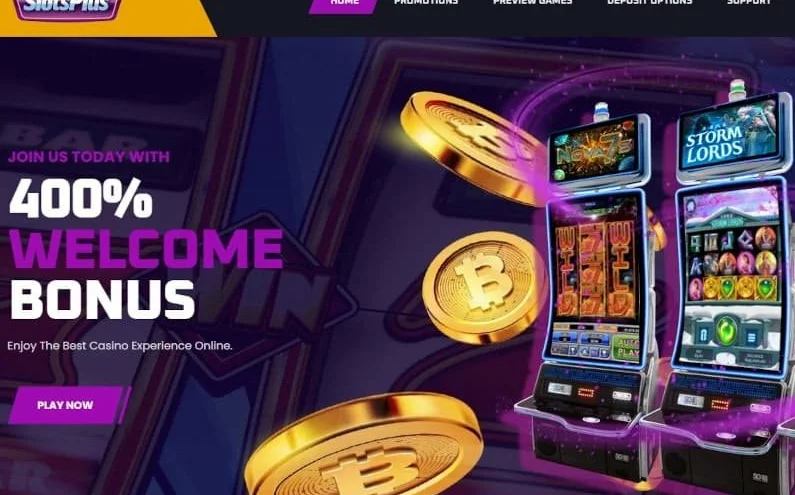 SlotsPlus Casino recenze ☑️ | 400 % + 500 USD 🔥