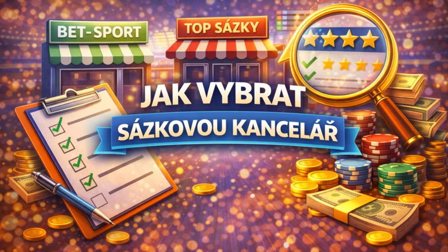 Jak vybrat sázkovou kancelář? 🔎 Průvodce pro nové i zkušené sázkaře