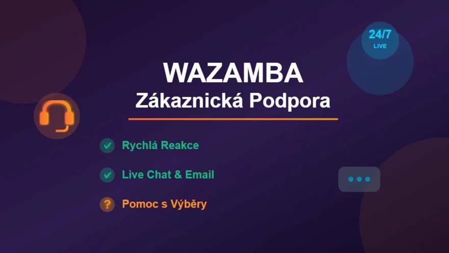 Wazamba casino zákaznická podpora Jak rychle reaguje a s čím pomůže?