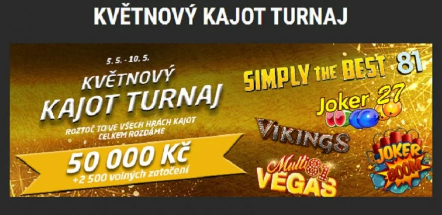 Květnové promoakce v SynotTIPU