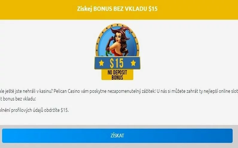 Jaký je welcome bonus Pelican Casina?