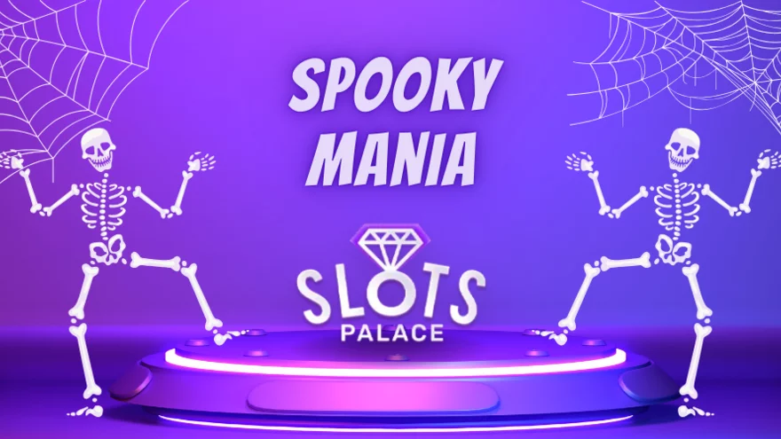 Nalaďte se na Halloween a získejte až 113 Free Spinů s akcí Spooky Mania ve SlotsPalace!