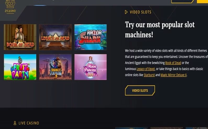 21 Casino recenze ☑️ | 121 % do výše 300 € + 21 FS za registraci🔥