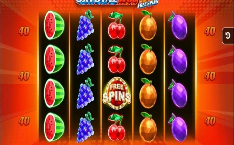 💎Crystal Hot 40 Free Spins: online výherní automat na 22Bet💎