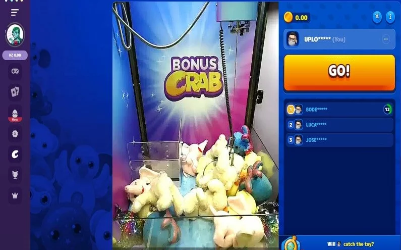 🎁Bonus Crab u Alf Casina aneb plyšáka za peníze🎁