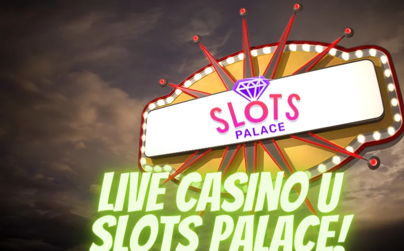 Bohatá nabídka živých her u SlotsPalace Casina🔥