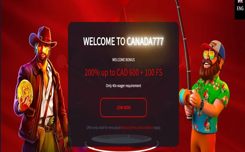 Canada777 Casino recenze ☑️  | 200% do výše 600 $ + 100 FS🔥