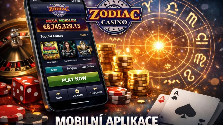 Mobilní aplikace Zodiac Casino 📱: Jak ji stáhnout, nainstalovat a používat