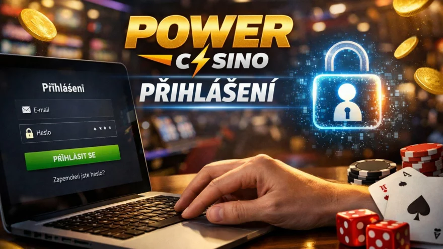 Power Casino – přihlášení krok za krokem