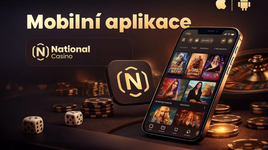 Mobilní aplikace National Casino – instalace a používání