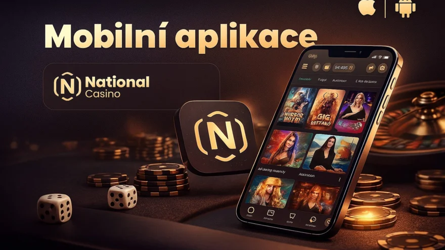 Mobilní aplikace National Casino – instalace a používání