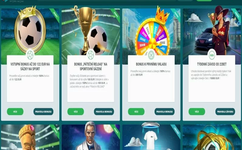 🎁22Bet Casino bonus🎁