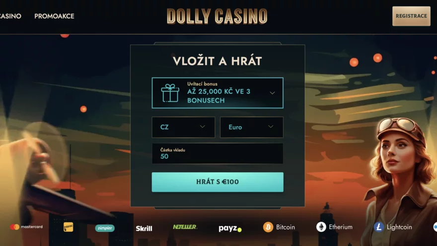 Dolly Casino recenze ☑️ | Až 25 000 Kč ve 3 bonusech 🔥