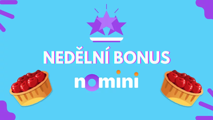 Ukončete svůj týden ve velkém: Nedělní bonus v Nomini casinu je tu!