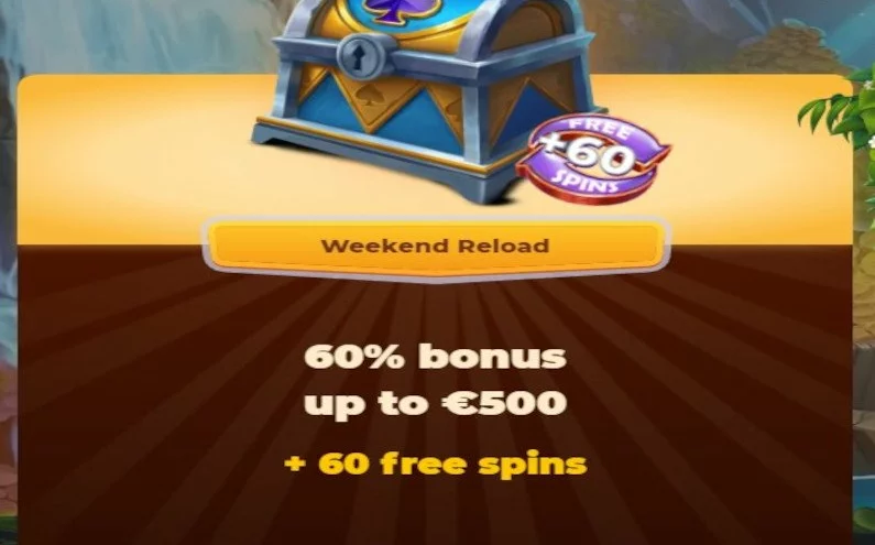 🎁Víkendový reload bonus i WinLegends casina🎁