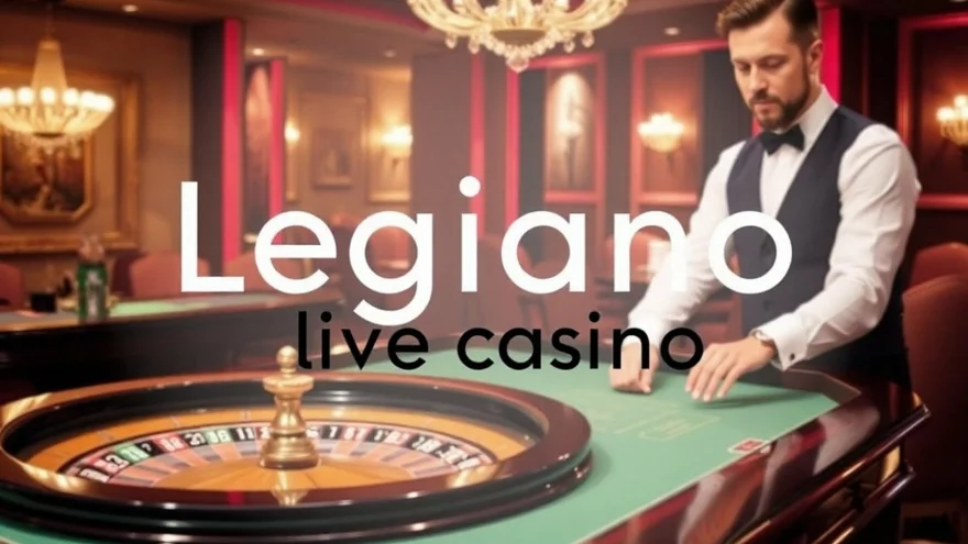Legiano: Live casino 🎲 | Živá akce přímo z pohodlí domova
