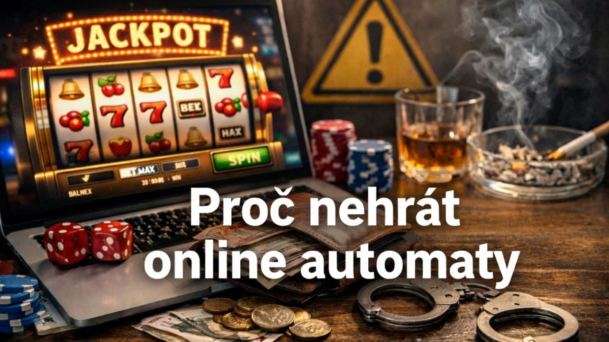 Proč nehrát online casino automaty: Pravda o matematice, rizicích a psychologii hazardu