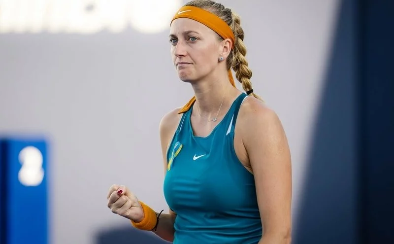 Kvitová je v Miami ve čtvrtfinále, juniorka Fruhvirtová skončila na raketě Badosaové