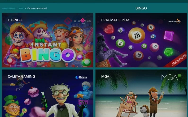 Bingo u online casina 22Bet