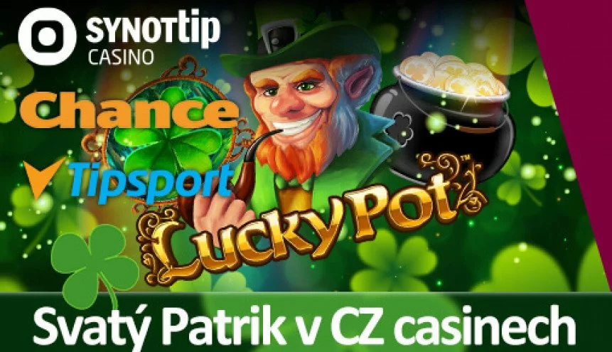Den svatého patrika v českých online casinech