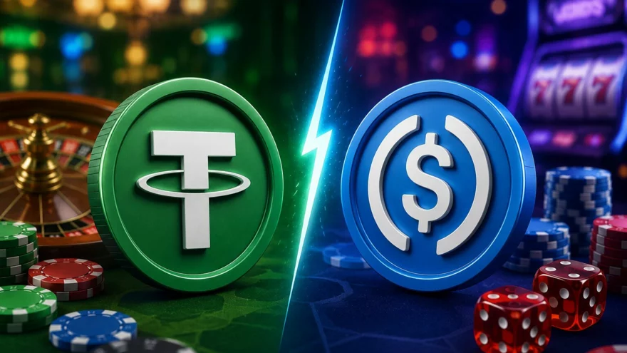 USDT vs USDC v online casinu: Který stablecoin je vhodnější?