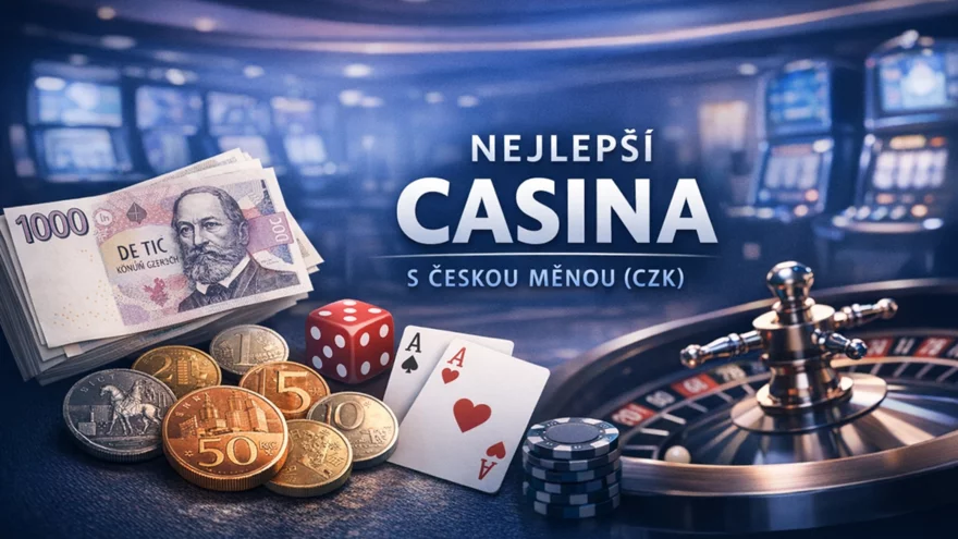 Nejlepší online casina s českou korunou: vklady, výběry a bonusy v CZK