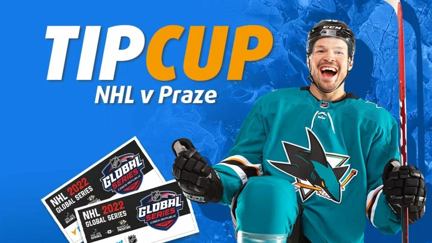 Tipcup o 400 lístků na NHL v Praze a nety! (začátek 9. září 2022)