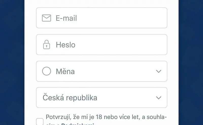 Registrace do 20Bet - kompletní průvodce