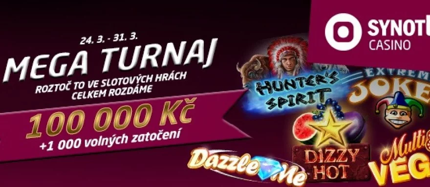 MEGA TURNAJ v Casinu SynotTip
