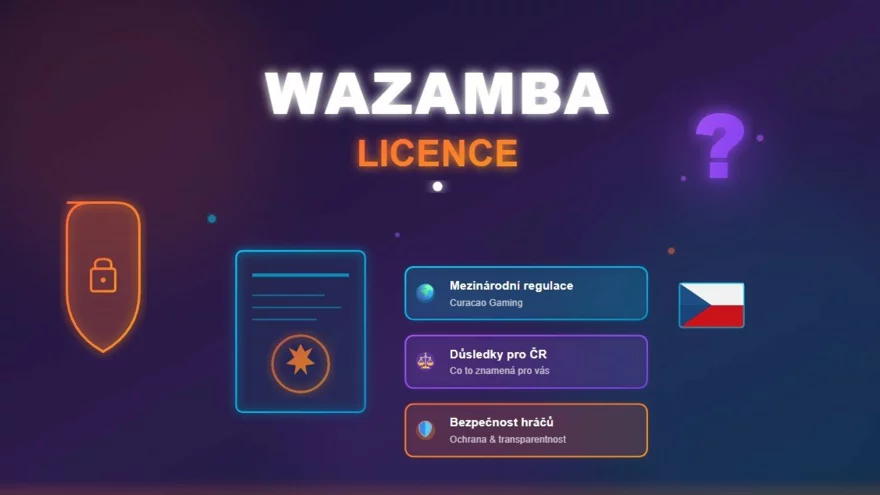Licence Wazamba: jaké má casino regulace a co z toho plyne