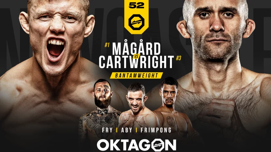 Oktagon 52 [Mågård vs. Cartwright]: Z Čechů se ukáže Peňáz i Široký