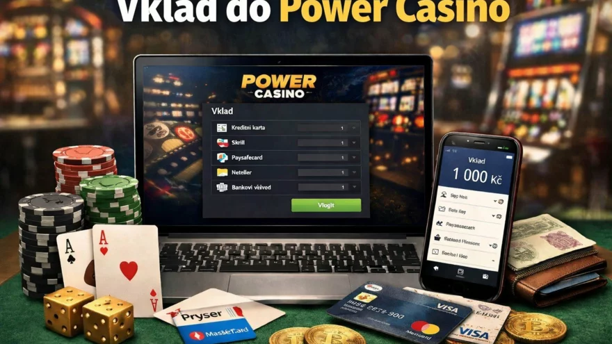 Vklad do Power Casino – Podrobný návod a přehled platebních metod