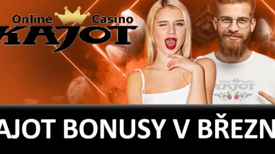 Kajot Casino: na jaké bonusy se těšit v březnu?