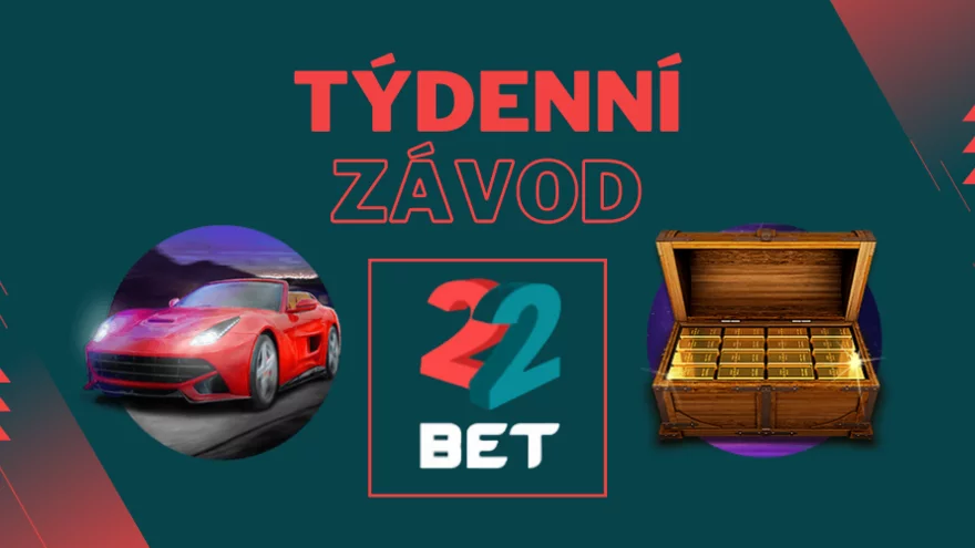 Zúčastněte se týdenního závodu u 22bet a získejte odměny ve výši 15,000 €!