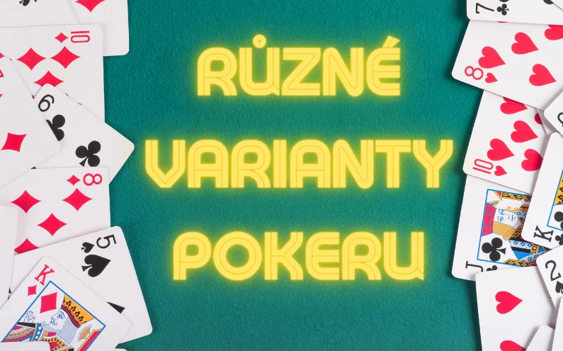 Texas Hold’Em, Omaha, Stud Poker aneb jaký je mezi nimi rozdíl?