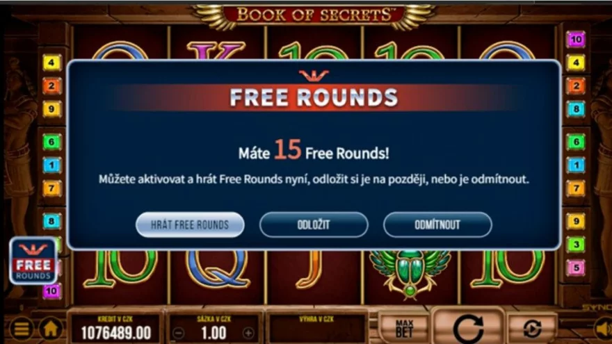 20 Free Spins pro každého v casinu SynotTIP! Pouze dnes!